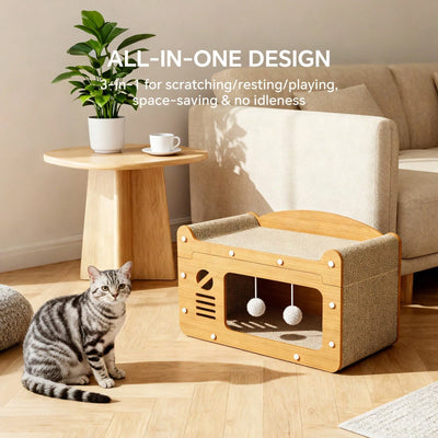 Cardboard Cat