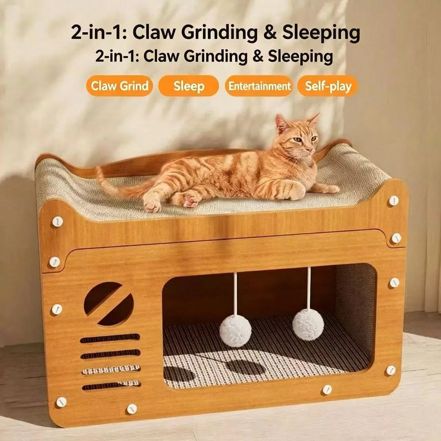 Cardboard Cat
