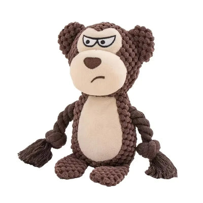 Cute Animal Rope Dog Toy