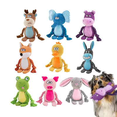 Cute Animal Rope Dog Toy