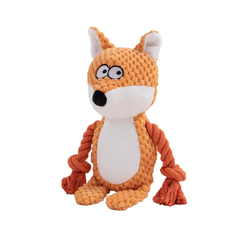 Cute Animal Rope Dog Toy