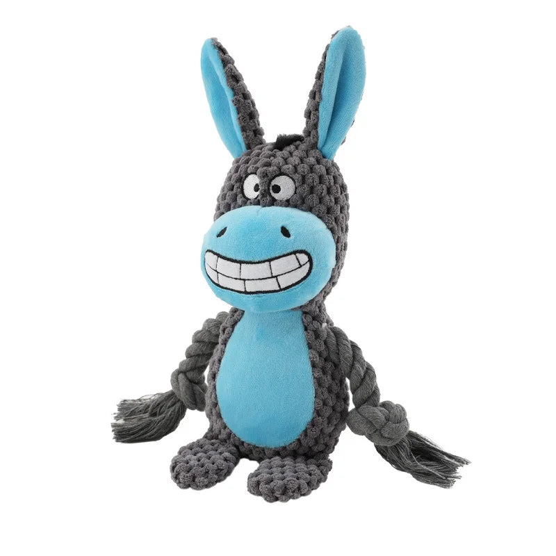 Cute Animal Rope Dog Toy