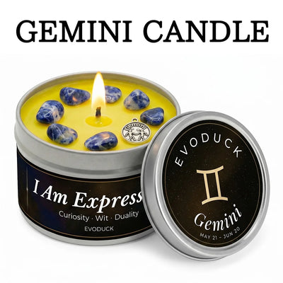12 Zodiac Candles Set Astrology
