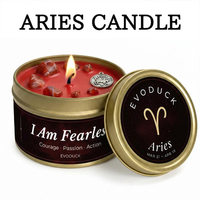 12 Zodiac Candles Set Astrology