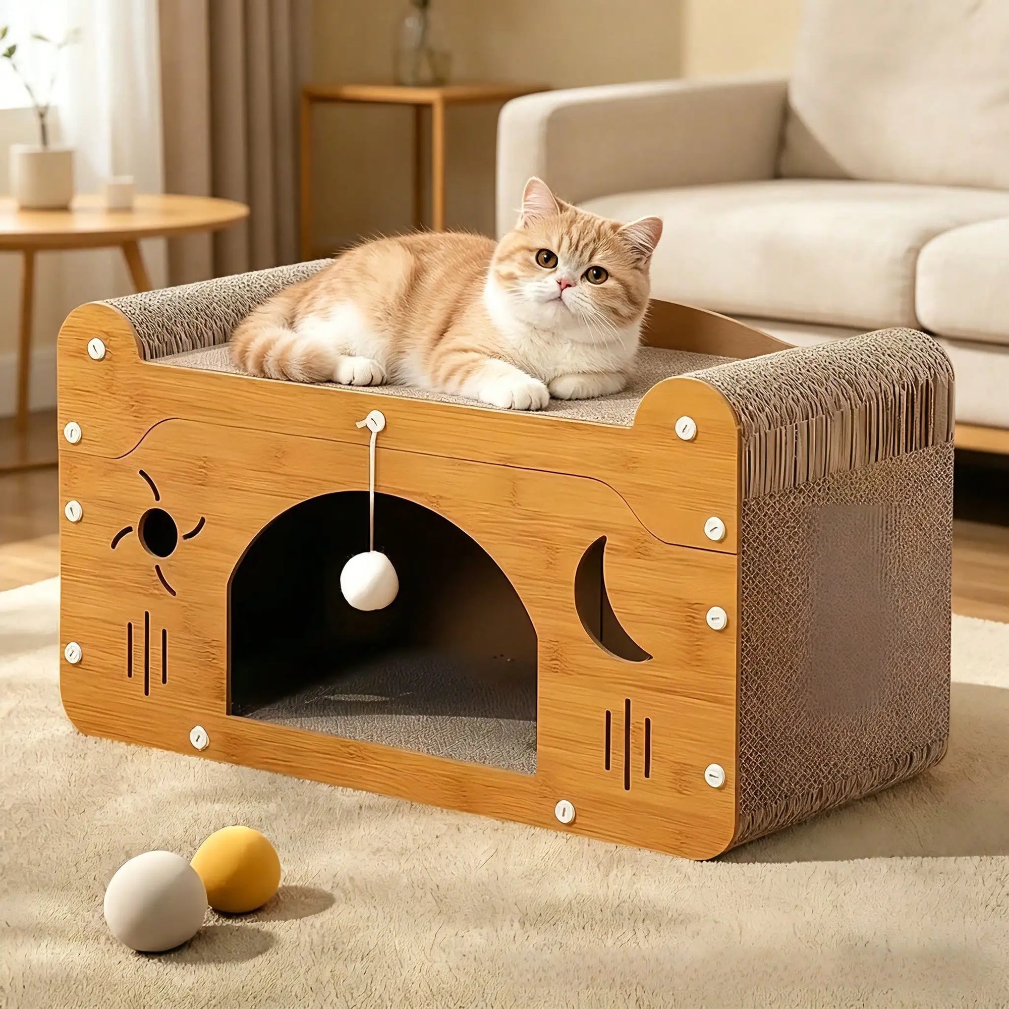 Cardboard Cat