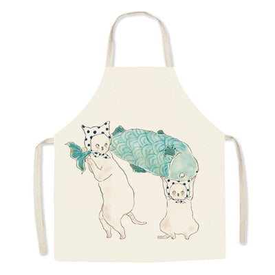 Sleeveless Apron European Style