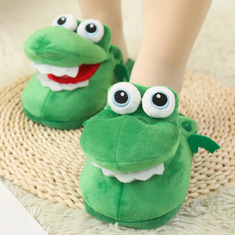 Slippers Creative Open Mouth Animal