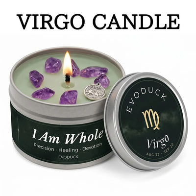 12 Zodiac Candles Set Astrology