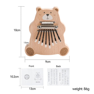 8 Key Mini Kalimba