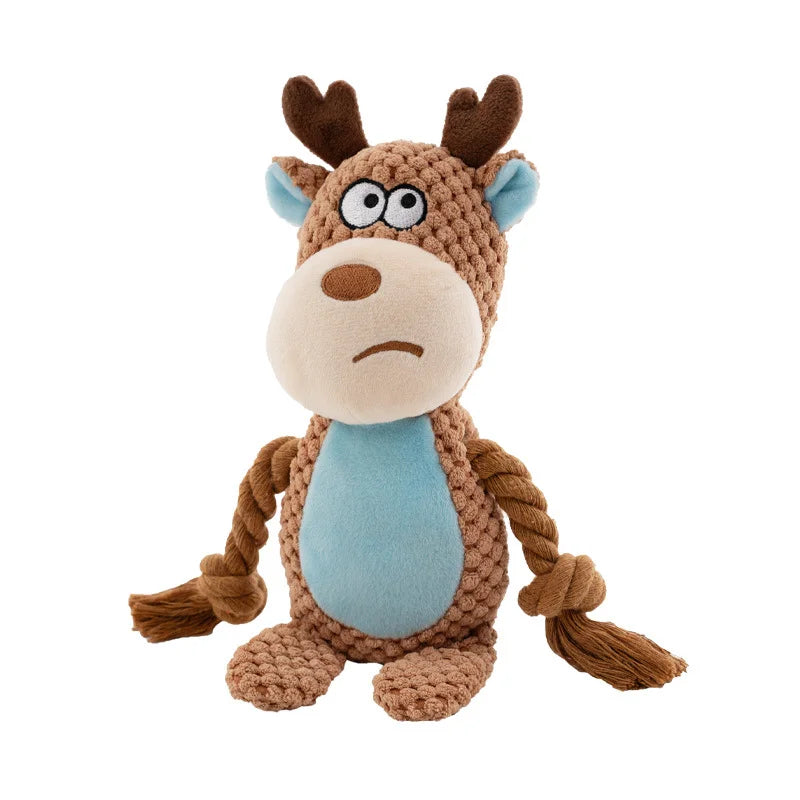 Cute Animal Rope Dog Toy