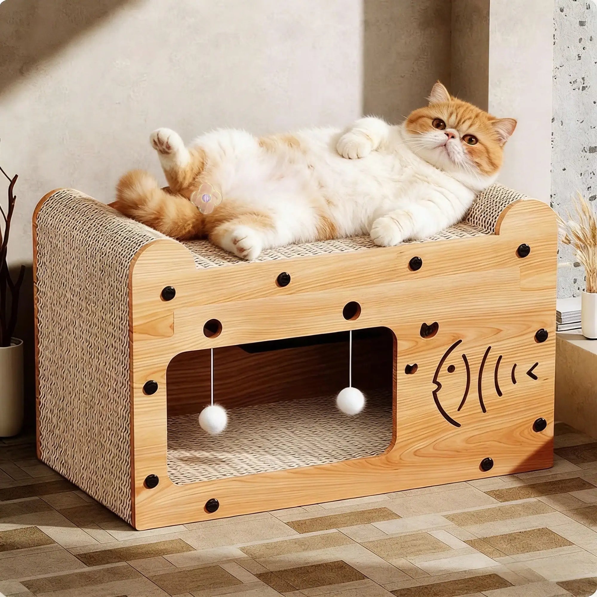 Cardboard Cat