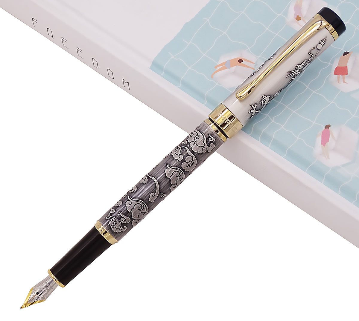 Vintage Luxury Metal Calligraphy Pen