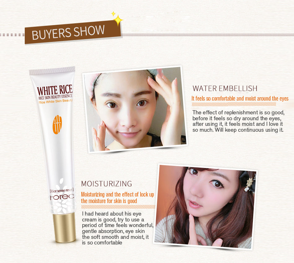 ROREC White Rice Eye Cream Collagen