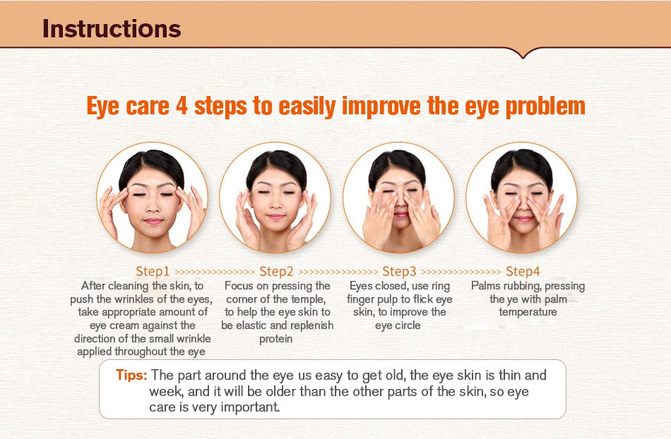 ROREC White Rice Eye Cream Collagen