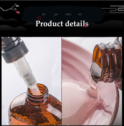 Amino Acid Horse Oil Shower Gel Moisturizing Body Wash Deep Cleaning Skin
