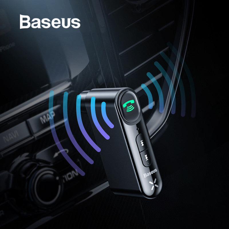Car  Bluetooth  Wireless 3.5mm Audio Receive Bluetooth HandsSpeaker Headphone