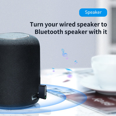 Car  Bluetooth  Wireless 3.5mm Audio Receive Bluetooth HandsSpeaker Headphone