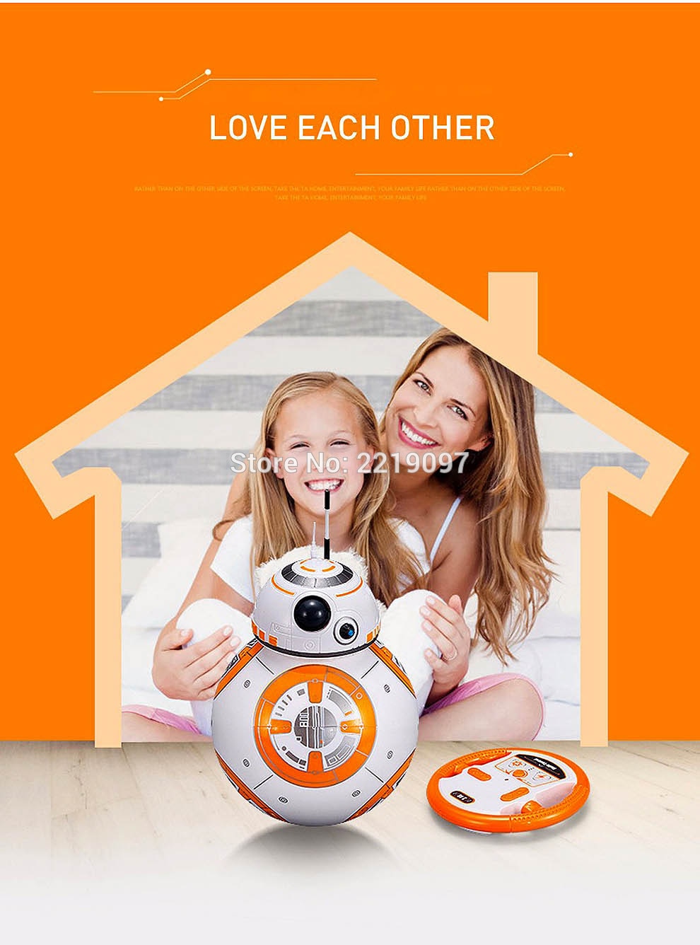 Star Wars RC BB8 Intelligent Upgrade Small Ball