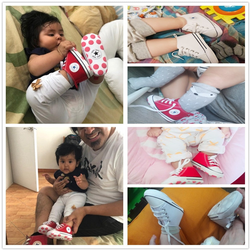 Canvas Baby Shoes
