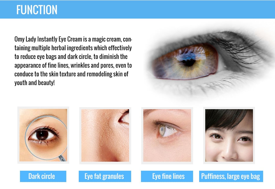 OMY LADY Eye Cream Firming Whitening Moisture Hydra Anti Wrinkle Remove