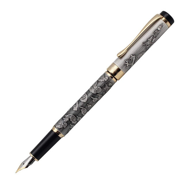 Metal Dragon Fountain Pen Luxury