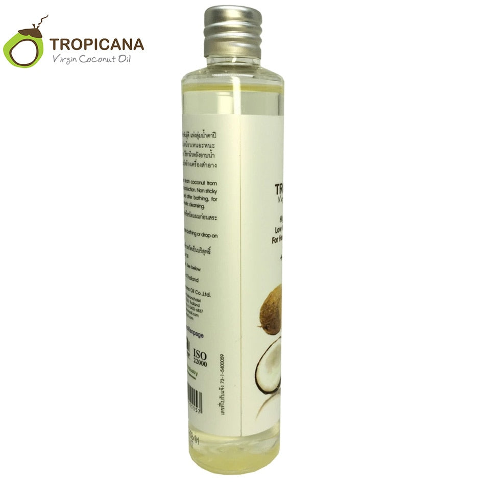 100% Natural  Coconut Oil Thailand Best Cold Press Coconut Oil Skin Hair Care Essential Oil