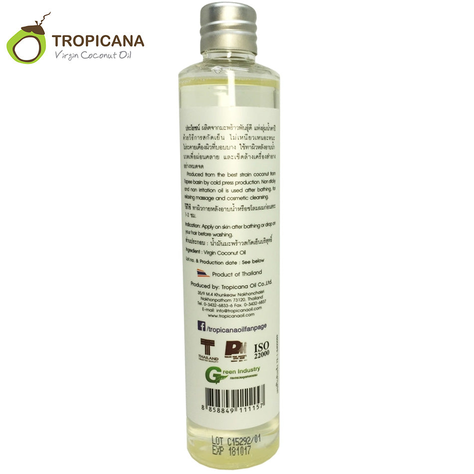 100% Natural  Coconut Oil Thailand Best Cold Press Coconut Oil Skin Hair Care Essential Oil