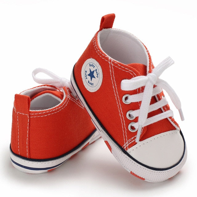 Canvas Sports Sneakers  Baby Shoes