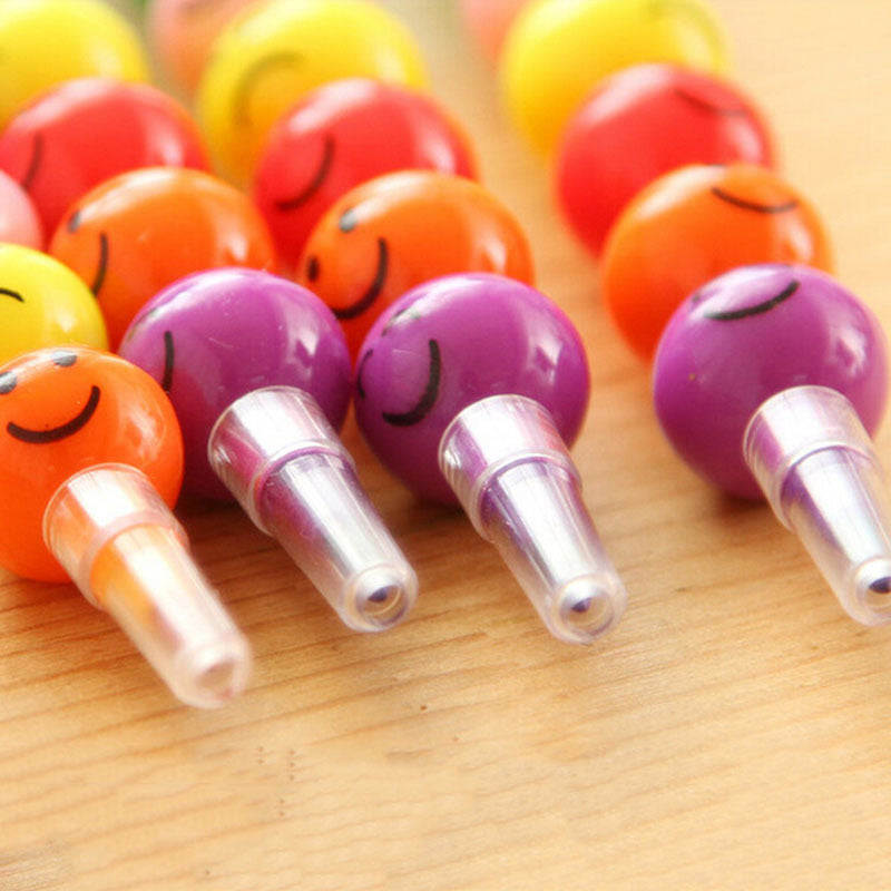 Pen Stationery  Kids Crayon Wax Pencil