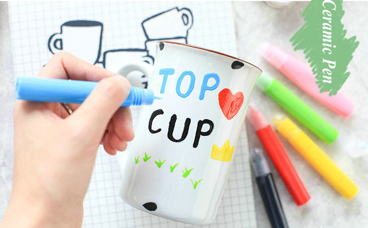 3D Magic Ceramic  Fabric Paint  Marker Pens