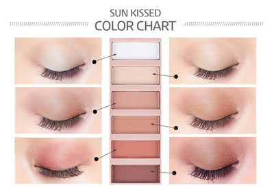 12 Colors  Matte Eyeshadow Makeup Palette Long Lasting  Natural Nude Eyes