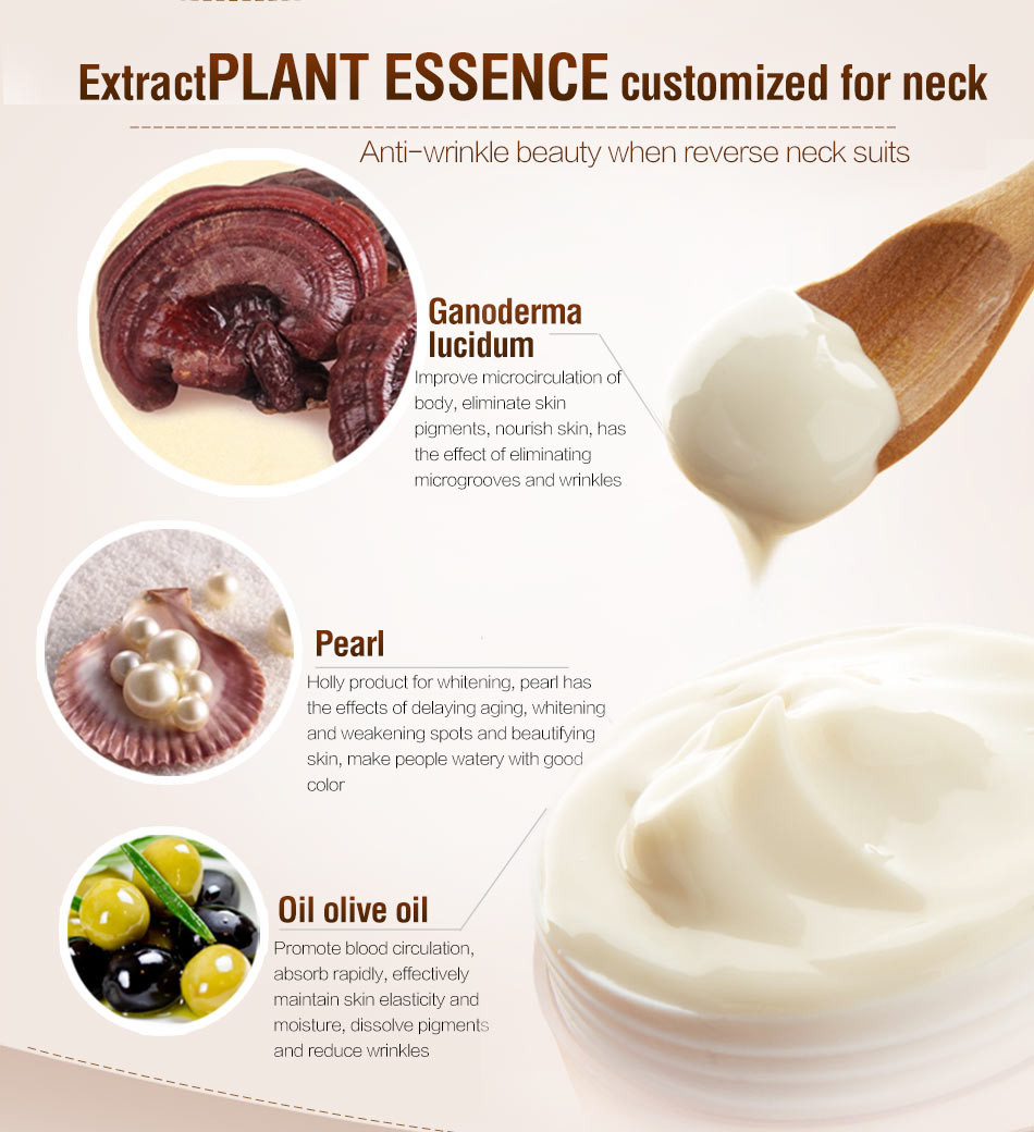 Cream Skincare Anti-wrinkle Whitening Moisturizing Nourishing Firming Neck Care