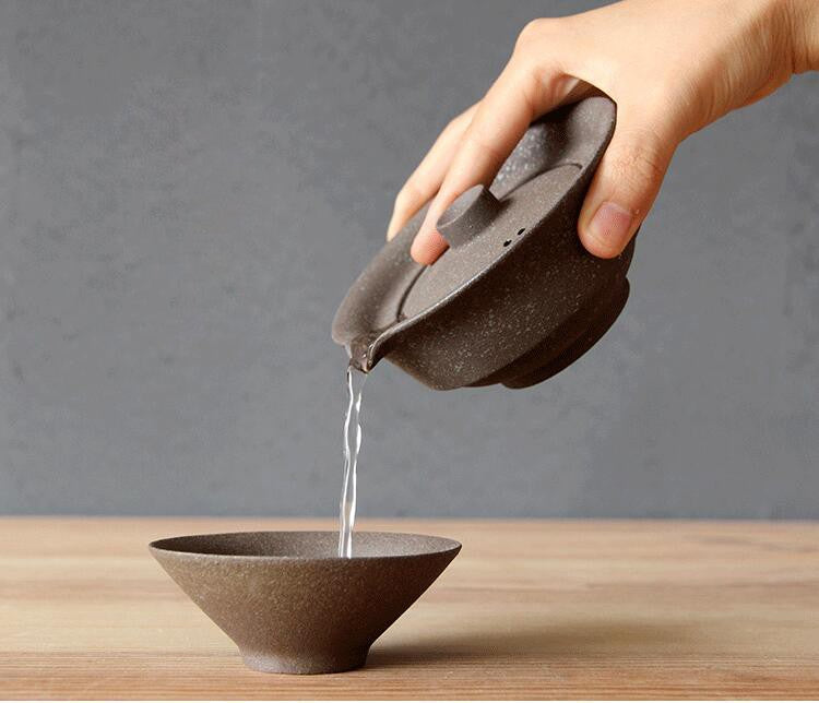 Japanese Ceramic Teapot Kettle   Tea Set