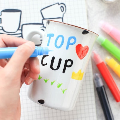 3D Magic Ceramic  Fabric Paint  Marker Pens