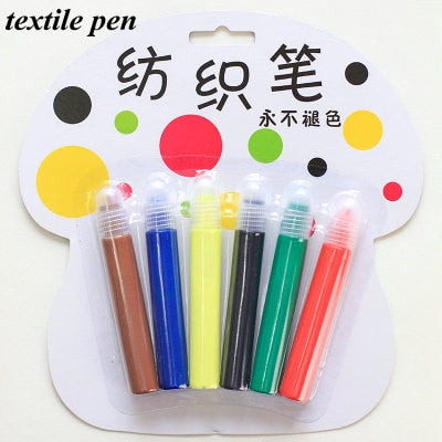 3D Magic Ceramic  Fabric Paint  Marker Pens