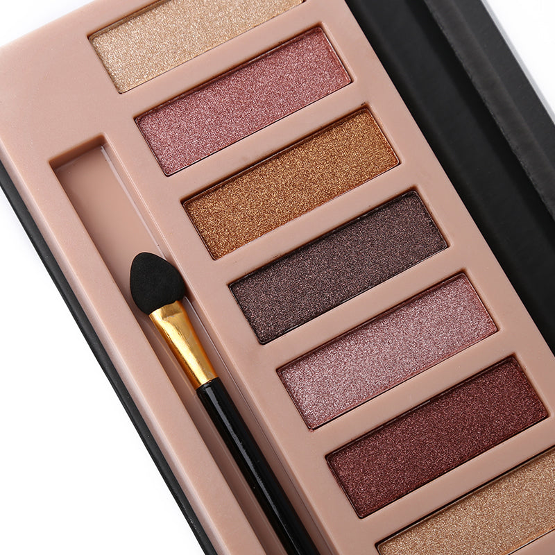 12 Colors  Matte Eyeshadow Makeup Palette Long Lasting  Natural Nude Eyes