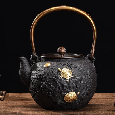 Japanese Teapot Cast Iron Tetsubin Tea Pot Authentic Cast Iron Teapot