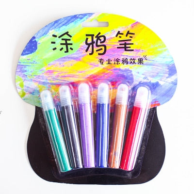 3D Magic Ceramic  Fabric Paint  Marker Pens