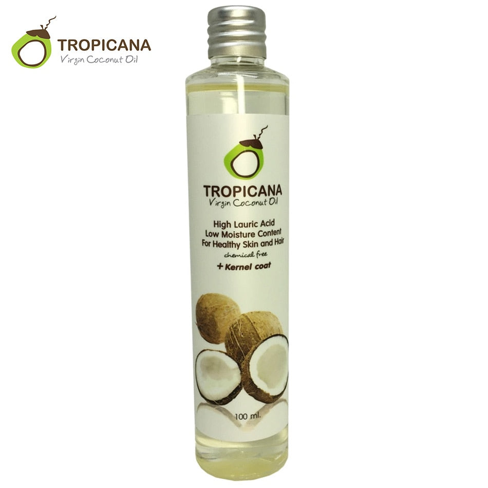 100% Natural  Coconut Oil Thailand Best Cold Press Coconut Oil Skin Hair Care Essential Oil