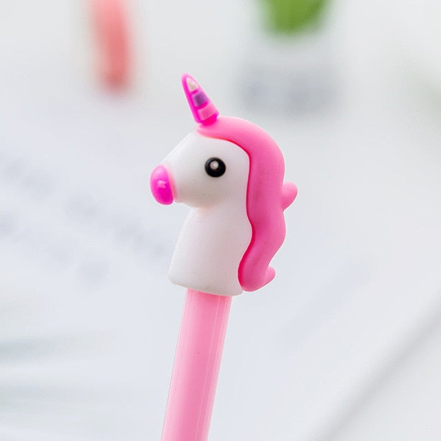 Unicorn Flamingos Gel Pen