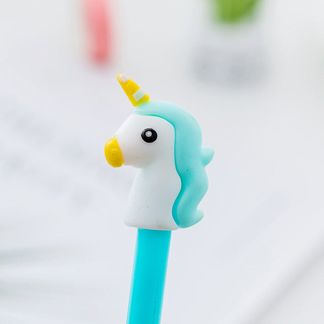 Unicorn Flamingos Gel Pen