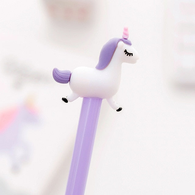 Unicorn Flamingos Gel Pen