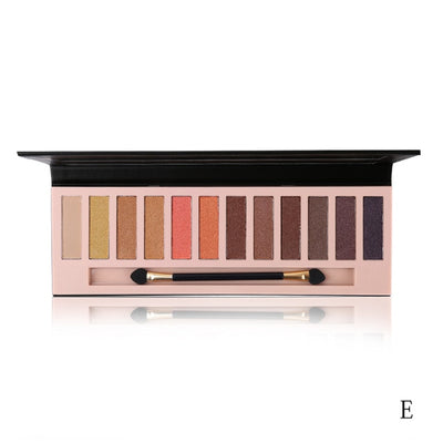 12 Colors  Matte Eyeshadow Makeup Palette Long Lasting  Natural Nude Eyes