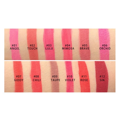 Waterproof  Lip Gloss Paint Pigments Long Lasting Wine Red Liquid Lipstick Vivid Matte Sexy Women Lip Cosmetic beauty