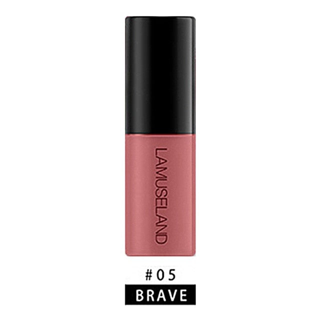 Waterproof  Lip Gloss Paint Pigments Long Lasting Wine Red Liquid Lipstick Vivid Matte Sexy Women Lip Cosmetic beauty