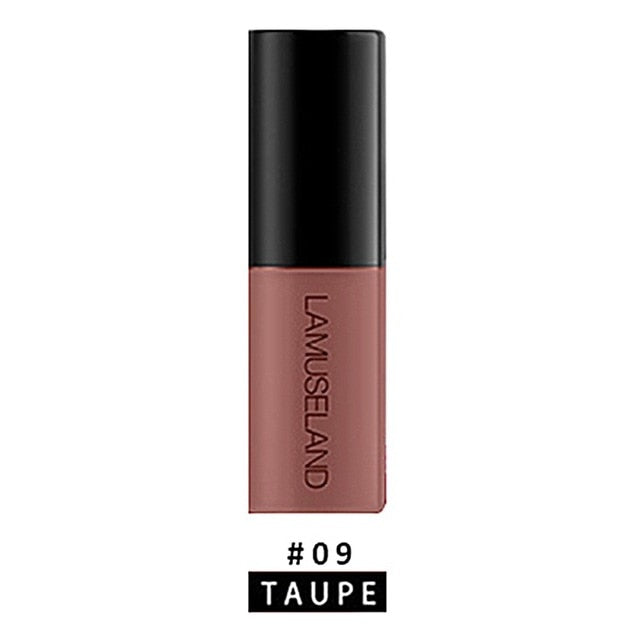 Waterproof  Lip Gloss Paint Pigments Long Lasting Wine Red Liquid Lipstick Vivid Matte Sexy Women Lip Cosmetic beauty