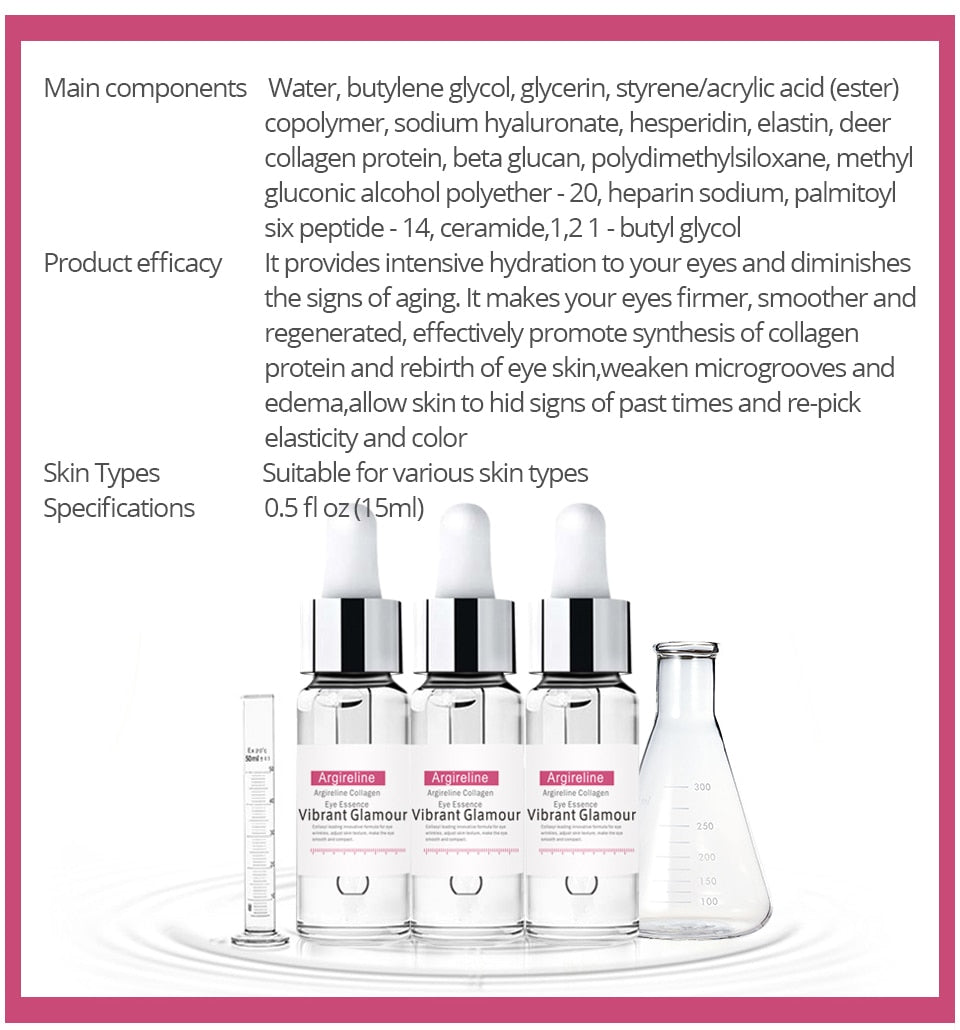 VIBRANT   Serum Eye Cream Set Anti Aging