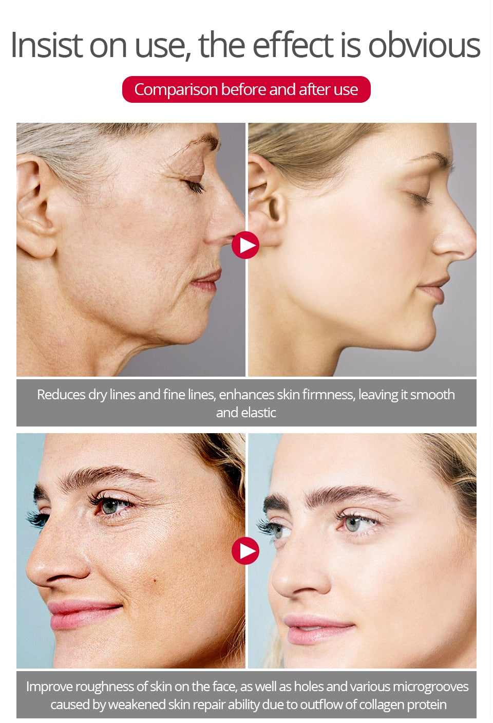 VIBRANT   Serum Eye Cream Set Anti Aging