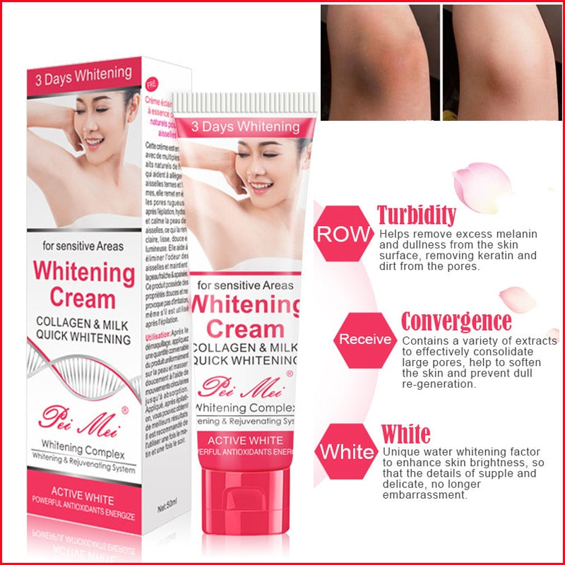 Pink Underarm Intimate Whitening Cream Skin Care Body Whitening