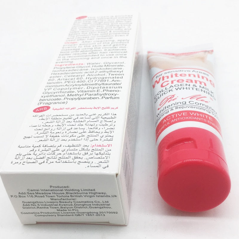 Pink Underarm Intimate Whitening Cream Skin Care Body Whitening
